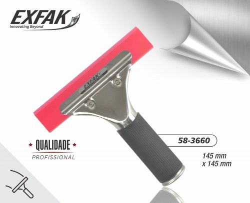 Rodo Inox Para Limpeza De Vidro.