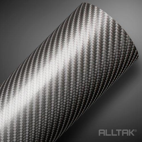 Revestimento Vinílico Adesivo Grafite  - Vinil CARBON 4D - Alltak, envelopamento, retrovisor, soleira, carro