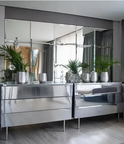 Revestimento Vinílico Adesivo Flex Prata (Tipo Inox) - Alltak - Impermeável, Envelopar, Fogão, Geladeira, Móveis
