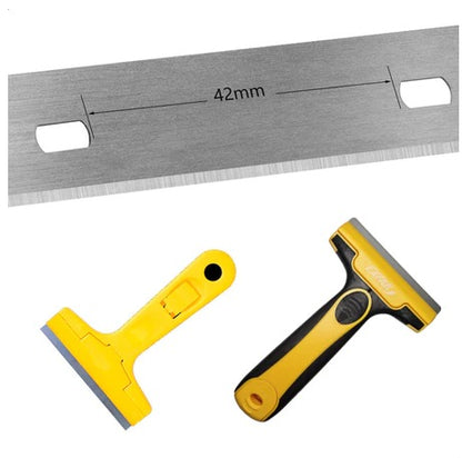 Raspador de Vidro Com Estrutura Plástica