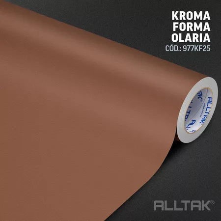 Revestimento Vinílico Adesivo Olaria - Alltak - Linha Kroma, Lavável, Textura, p/ parede, móvel e pia