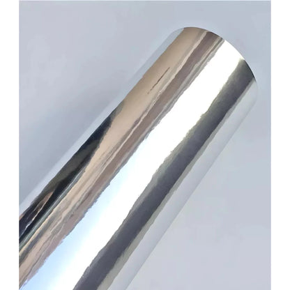 Revestimento Vinílico Adesivo Flex Prata (Tipo Inox) - Alltak - Impermeável, Envelopar, Fogão, Geladeira, Móveis