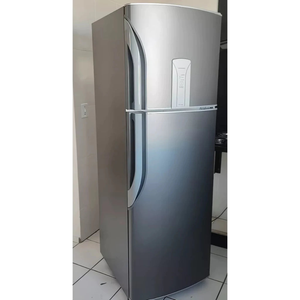 Revestimento Vinílico Adesivo Flex Prata (Tipo Inox) - Alltak - Impermeável, Envelopar, Fogão, Geladeira, Móveis