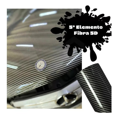Revestimento Vinílico Adesivo Graphite Metalic - Vinil CARBON Alltak - Fibra de carbono 5D, quinto elemento, carro, moto, soleira