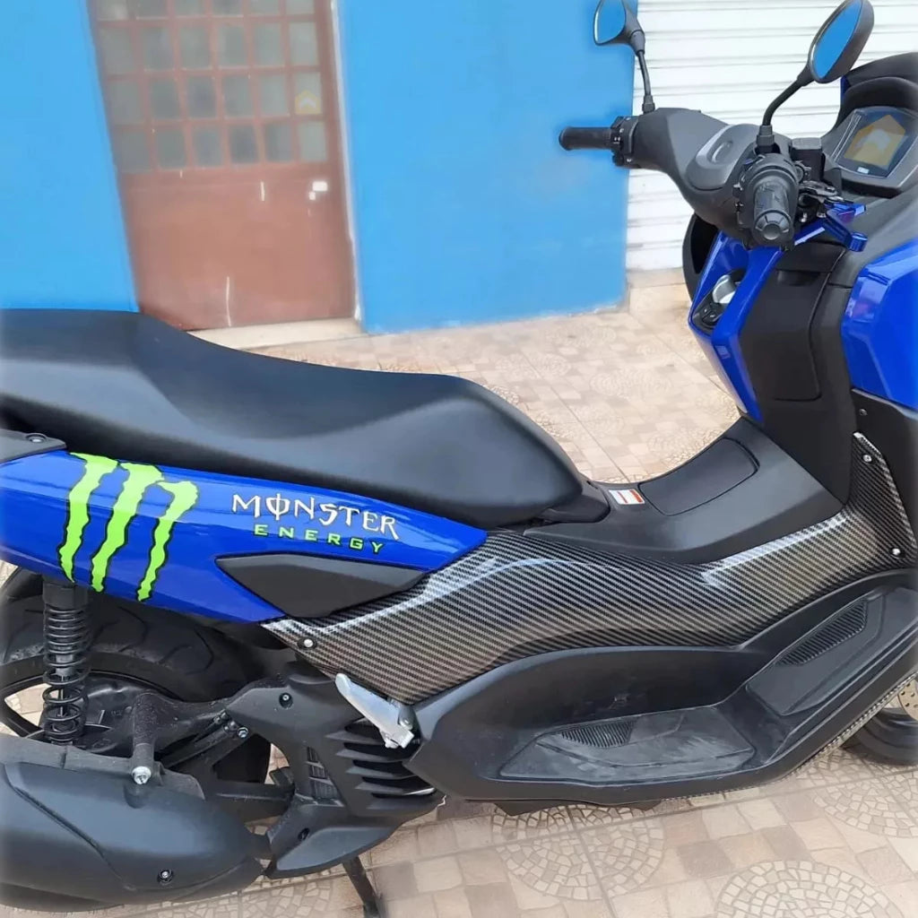 Revestimento Vinílico Adesivo Graphite Metalic - Vinil CARBON Alltak - Fibra de carbono 5D, quinto elemento, carro, moto, soleira