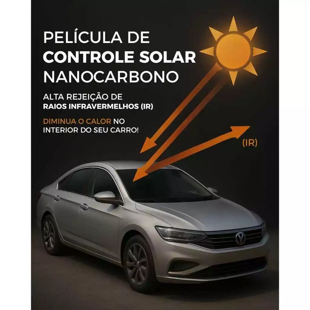 Película G35(CLARO) Tipo Insulfilm Nano Carbono Profissional, largura50cm – Automotiva/Residencial (Cópia)
