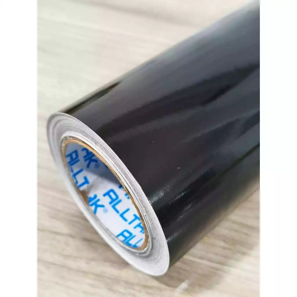 Revestimento Vinílico Adesivo Preto Brilho Blackout - Alltak – Janela, Vidro, Porta, Móveis e Geladeira