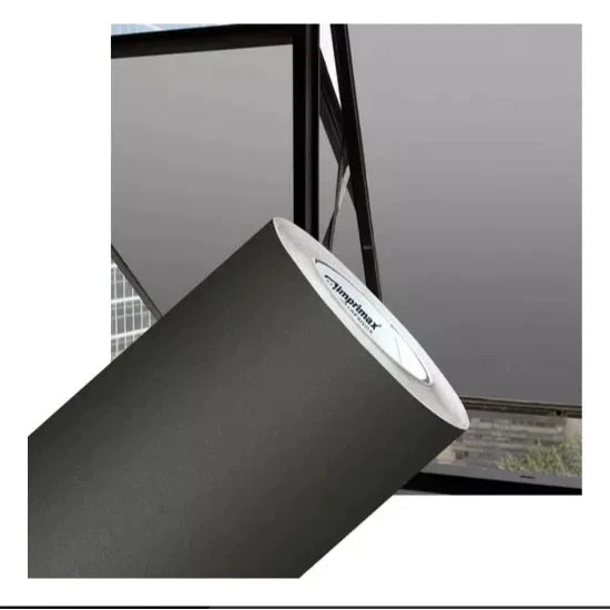 Adesivo vinil jateado Fumê Imprimax, Box, porta, janelas, divisorias, vidros