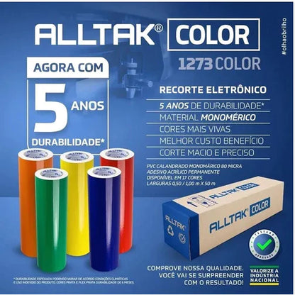 Revestimento Vinílico Adesivo Transparente - Alltak - Móveis, mesa, Casa, Lavável
