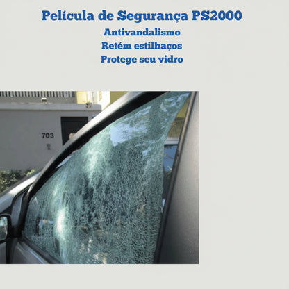 Película de Segurança PS2000 – Anti Vandalismo, Arquitetônica