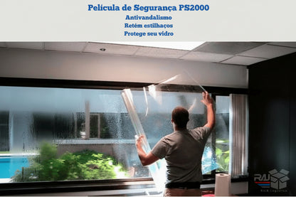 Película de Segurança PS2000 – Anti Vandalismo, Arquitetônica