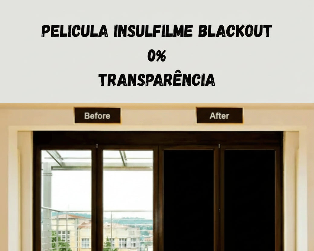 Película Blackout de Privacidade – Arquitetônica