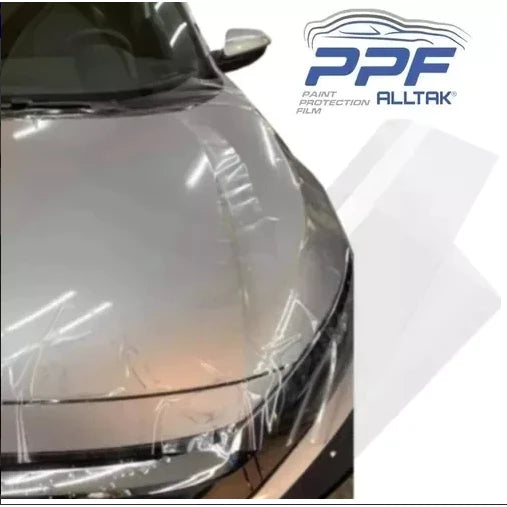 Filme Proteção de pintura - Transparente Proteção PPF PVC Alltak - veiculos, moveis -Flexível e Moldável