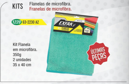 Pano Microfibra 35X40 350G