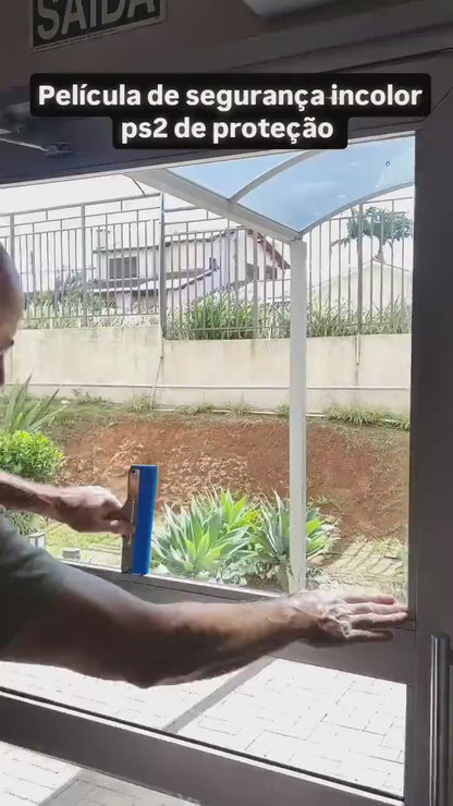 Película de Segurança PS2000 – Anti Vandalismo, Arquitetônica
