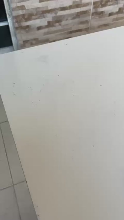 Revestimento Vinílico Adesivo Mármore Crema Marfil Brilho - Alltak - Lavável, Brilho e Fosco, Larg. 1,19m, Parede, Móveis